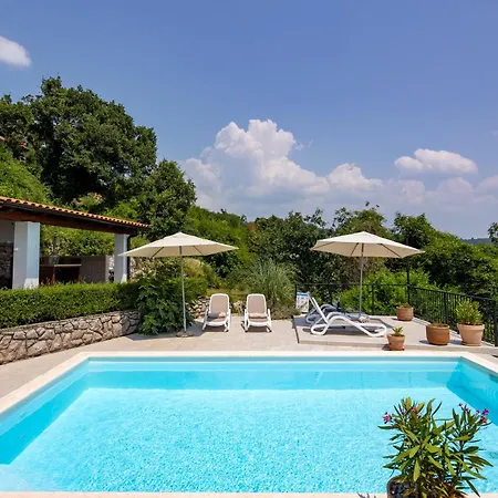 Hillside Villa Kvarner: Pool & Sea View - Happy Rentals Holiday home *