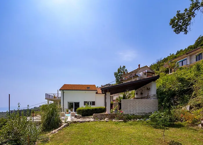 Hébergement de vacances Kvarner With Private Heated Pool Ičići